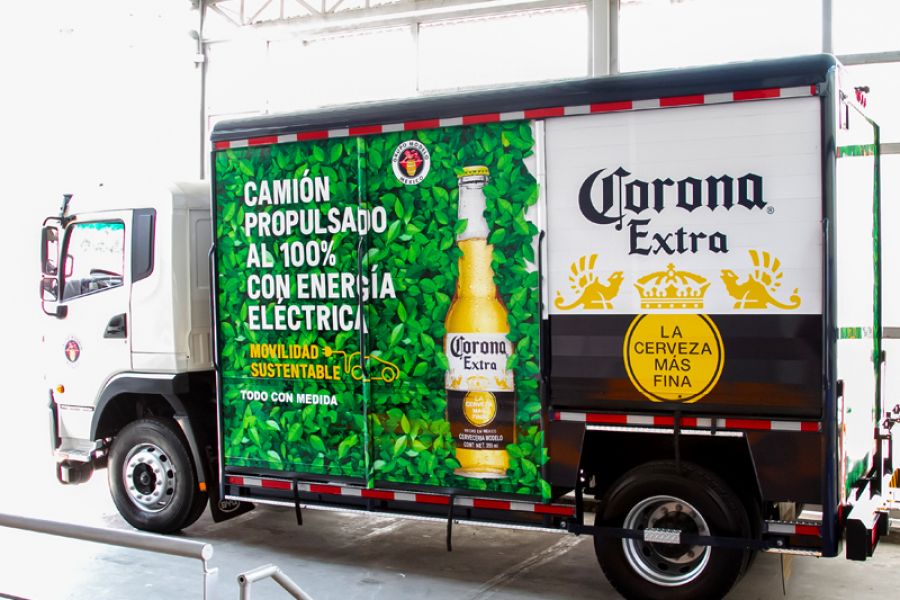 Grupo Modelo distribuye productos con camiones 100% eléctricos | HORSEPOWER  México