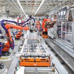 Producción de baterías para autos e-tron