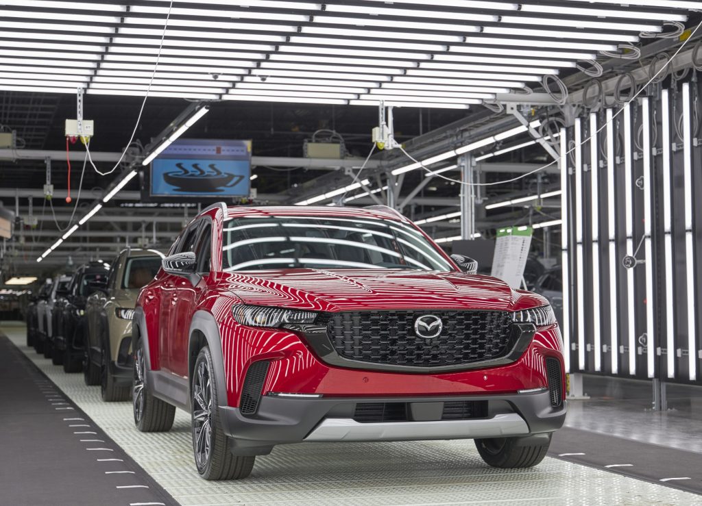 Producción de la Mazda CX-50 en Alabama.