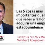 Las 5 cosas más importantes que hay que saber a la hora de adquirir una empresa estadounidense